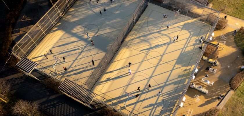 terrains de sport